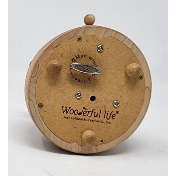 Wooderful Life Rotating Musical Box Whimsy Elephants Papyrus Baby  Works‎ 5" - Picture 5 of 8